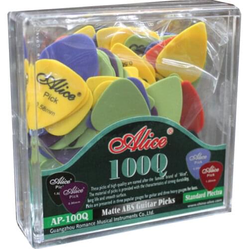 QHX 100pcs Thin 0.58mm-1.20mm Acoustic Electric Guitar Picks Musical instruments parts Plectrums guitar accessories