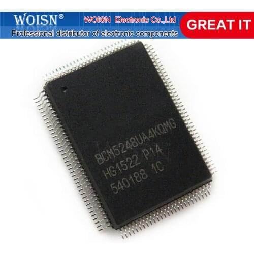 2pcs/lot BCM5248UA2KQMG-P12 BCM5248UA4KQMG-P14 BCM5248UA4KQMGP14 BCM5248UA2KQMG BCM5248UA2KQM QFP-128 In Stock