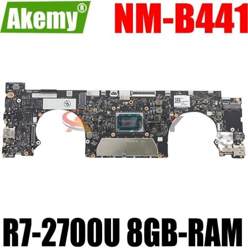 5B20Q59412 For Lenovo IdeaPad 720S-13ARR laptop motherboard With Ryzen 7 R7-2700U CPU 8GB-RAM ES321 NM-B441 100% fully tested