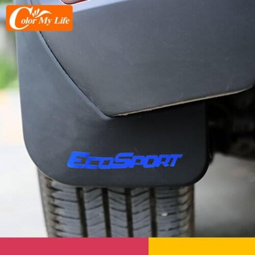 ABS Mudflaps Mud Flaps Front Rear Mudguards Fender for Ford Ecosport 2013-2017 Splash Guards Parts Accessories