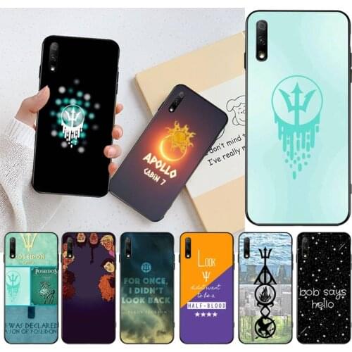 CUTEWANAN Percy Jackson Coque Shell Phone Case for Huawei Honor 30 20 10 9 8 8x 8c v30 Lite view pro
