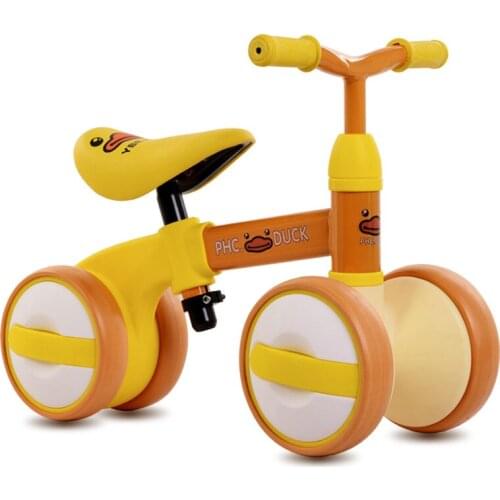 Childrens Balance Car Without Pedal Baby Four Wheels Swing Car Kids' Ride on Vehicles Baby Walker Balance Bike Kids Tricycle