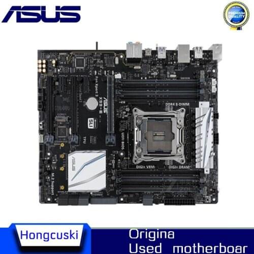 For ASUS X99-E Used original motherboard Socket LGA 2011-3 V3 DDR4 X99 Desktop Motherboard