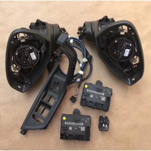 For Audi A4 B9 2017 2018 2019 Electric Folding Rearview Mirror