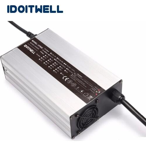 Custom professional 12V lifepo4 battery charger 14.6V 40A fast 4S lifepo4 battery charger for 12V 4 cell lifepo4 battery pack