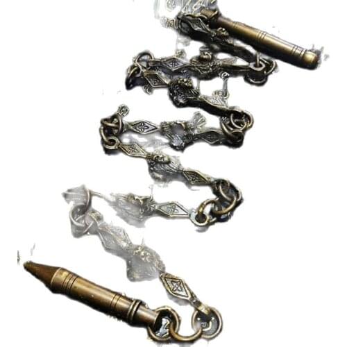 Chinese martial arts Whip Nine Copper Lion head Whips to Exercise Gong Whips