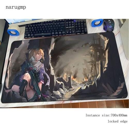 Girls Frontline mousepad gamer Christmas gifts gaming mouse pad large Xxl notebook pc accessories laptop padmouse ergonomic mat