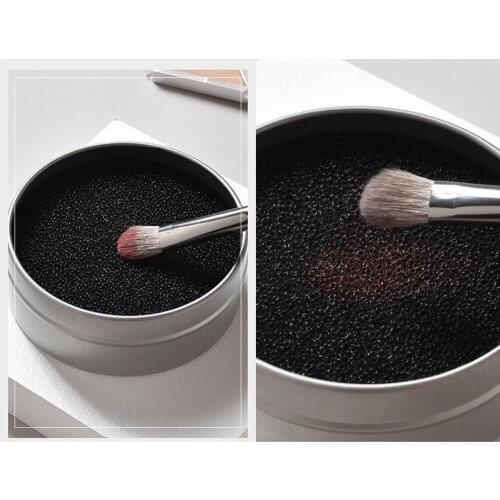 Makeup Brush Cleaner Sponge Remover Color From Brush Eyeshadow Sponge Tool Cleaner Quick Color Off Make Up Brushes Cleaner