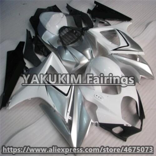 ABS Injection Fairings For SUZUKI GSXR1000 k7 2007 2008 bodywork fairing GSXR 1000 07 08 k7 Motorcycle Fairing Custom Cowlings