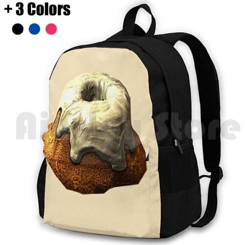 Sweet Roll This! Outdoor Hiking Backpack Waterproof Camping Travel Skyrim Elder Scrolls V Elder Scrolls Watch The Skies