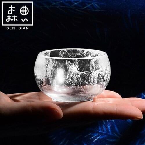 SNEDIAN Fresh Style Glass Crystal Cup Handmade Craft Personal Special Glass Tea Cup 2021 New Hot Office Home Kitchen Accessories