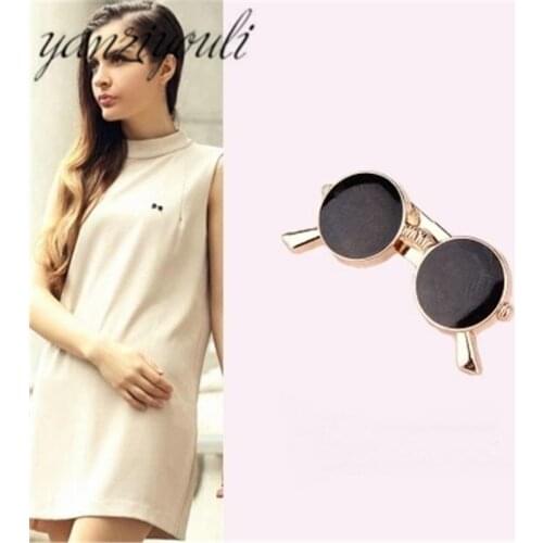 Yanziyouli Black Brooches For Clothes