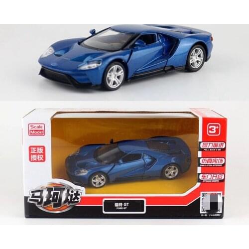 Yufeng Ma Ke da 5-Inch Alloy Car GT Sports Car Metal Toys Two Door Warrior Model Window Box