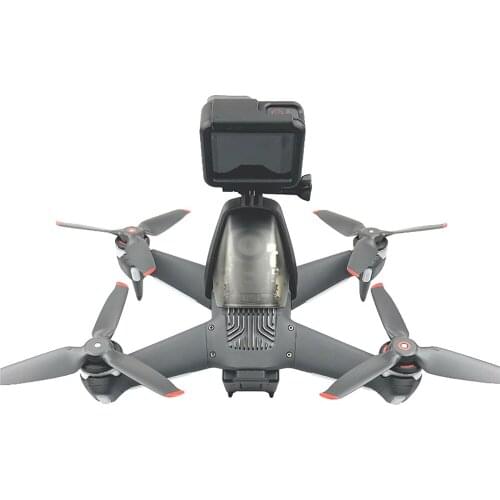 Replacement Camera Upper Expansion Holder for DJI FPV Light Adapter Mount Stand Fixed Bracket for GOPRO Connector Accessories