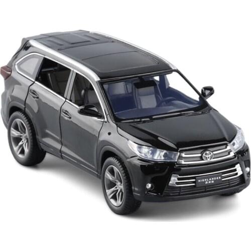 1:32 Alloy Model Car 6 Doors Open Collective Diecasts High Lander Pull Back Vehicle Kids Toys