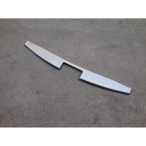 For Honda VEZEL 2014-2018 1PC Stainless Steel Car Trunk Inner Rear Tail Box Bumper Pedal Cover Trim Car Styling Accessories