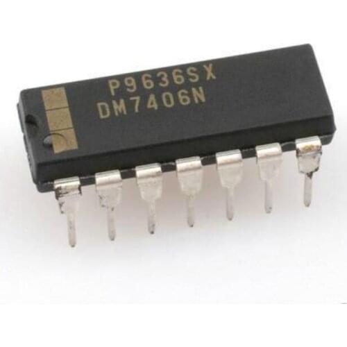 10PCS DM7406N 7406 DIP-14