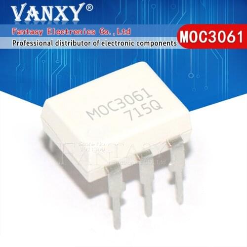 10PCS MOC3061 DIP6 DIP 3061 DIP-6 EL3061 new and original IC