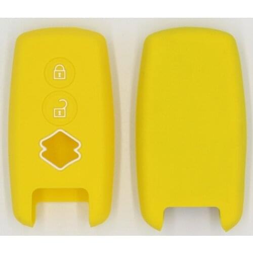 4PC silicone rubber key fob cover case protect skin shell holder for SUZUKI Swift Sport SX4 SCORSS grand vitara smart keyless