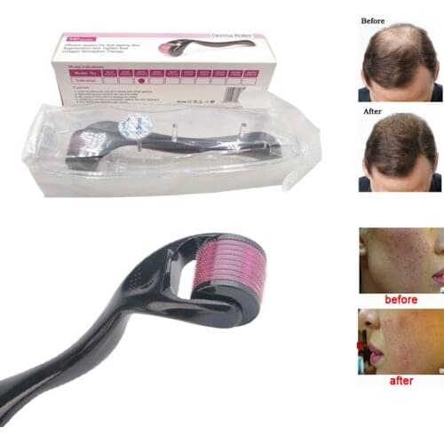 Derma roller DRS540 Mezoroller Micro Needle Face Skin Care Hair Regrowth Beard Growth Anti Hair Loss Treatment Thinning Receding