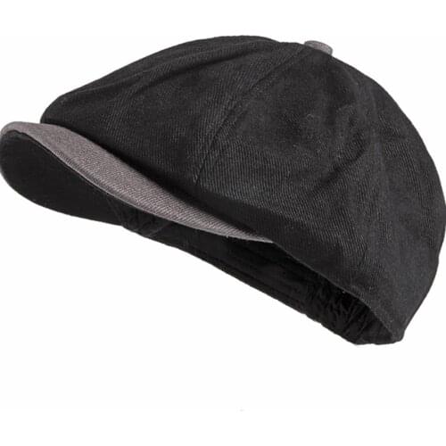 Male Casual Restore Newsboy Caps Dad Outdoors Casual Ivy Hat Lady Fashion Berets Men Pure Cotton octagonal Caps 55-59cm