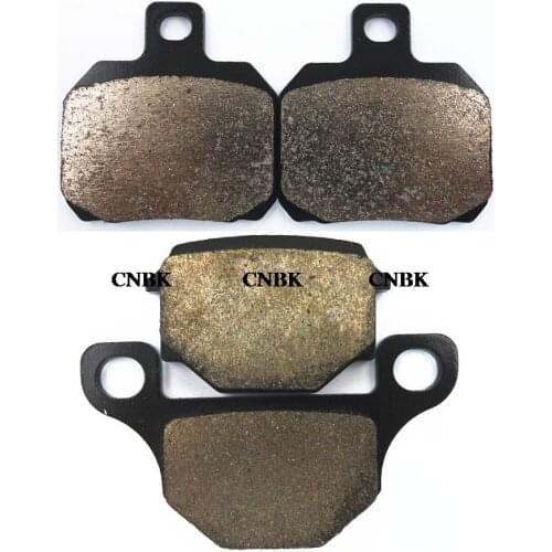 Brake Pads Set for DERBI DRD 50 Senda Evo DRD50 08 Mulhacen 125 Cafe 08 - 11 Senda 125 DRD R DRD125 10-12 SM 10-14 Front Rear
