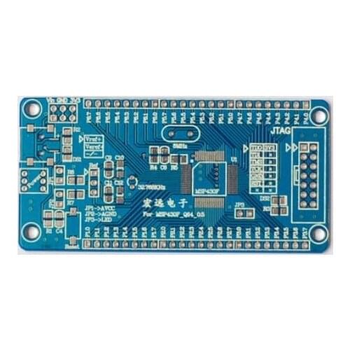 Fast Free Ship MSP430 development board PCB bare board fix for MSP430F149 MSP430F169 MSP430F247