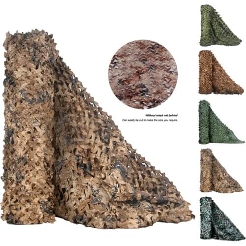 Bulk Roll Camouflage Net for Hunting Military Theme Bar Decoration Party Camping Bird Watching Sun Shad Multiple Sizes and Color