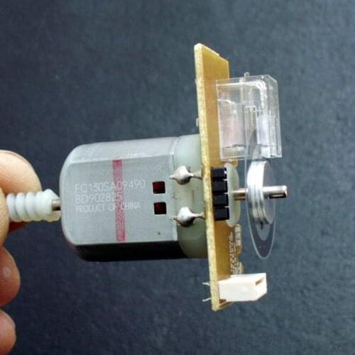 Mabuchi Micro Encoder Speed Motor DC 3V-24V 12V 8200RPM Carbon Brush for Laser Printer Accessories 334 Line AB Phase Encoder