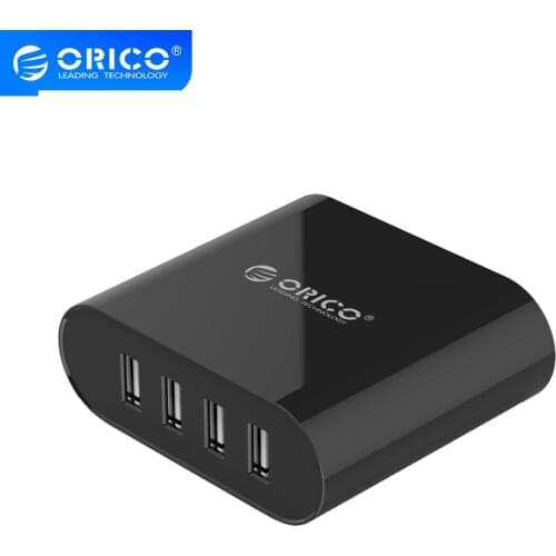 ORICO 4 Ports USB Charger For Samsung Xiaomi HUAWEI Smartphone Desktop USB Charging Travel Mini Portable