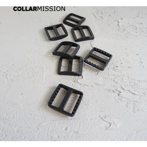 Plastic Tri-Glide retailing adjustable buckle for 25mm webbing bag belt handmade puppy collar accessory premium quality RZK25H