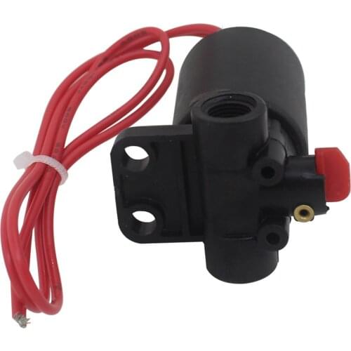 Valve NC plastic solenoid valves for water 3 way Pilot plastic solenoid