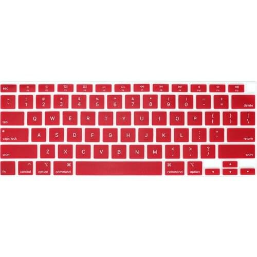 US layout silicone keyboard cover for 2020 Macbook Air 13 A2179 A2337 keyboard protector