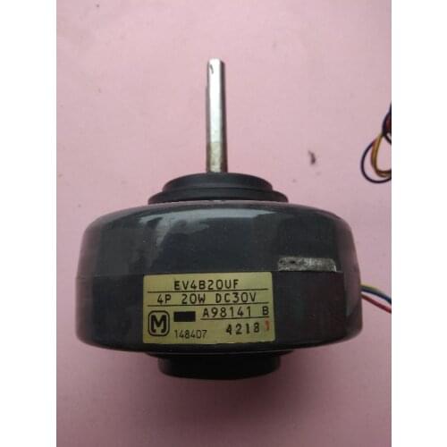 Panasonic air conditioning parts EV4B20UF motors A98141 B motor 20W 30V 4p Refurbished Panasonic A98141 B