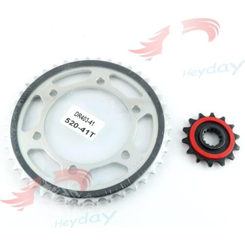 Motorcycle Sprocket Is Suitable For Kawasaki NINJA400 2018 18 Front Rear Sprocket High-Quality Hardened Gear