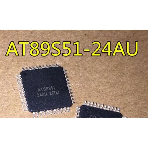 5PCS AT89S51-24AU AT89S51 QFP44