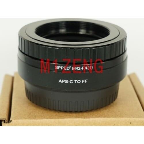 M42-fx Focal Reducer Speed Booster Turbo adapter for m42 Lens to fujifilm fx xt4 xh1 XE3/XA7/XA5/xt3 xt30 xt200 xpro2 camera