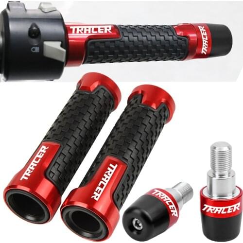 For Yamaha MT-07/FZ-07 MT-09 /FZ-09 TRACER 7/8'' 22mm Motorcycle handlebar grips ends rubber handle bar grip end Accessories