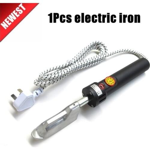 220V 150W 50-350C degree adjustable mini electric iron for leather clothes 87mmX27mm