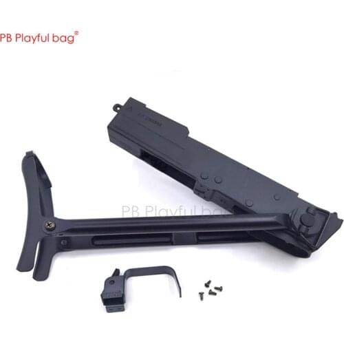 Playful bag Outdoor CS Renxiang AK 3th AKS 47 folding brace Gel ball gun stock Refitting accessories CS game toys parts KD92