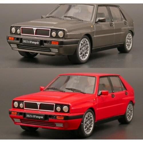 Diecast 1/18 Lancia Delta 1989 Alloy Toy Car Model Metal Decoration Souvenir Ornaments Display Vehicle Boy Gift Collection