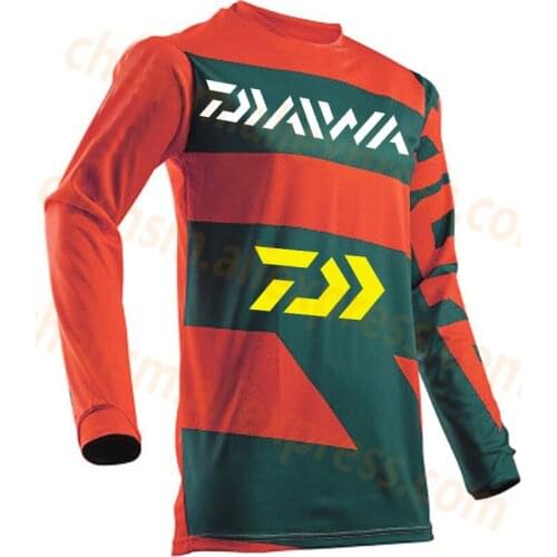 2020 New Summer Dawa Daiwa Fishing Sweatshirt Breathable Anti-uv Sun Protection Jersey Quick Dry Fishing Long-sleeve Clothes