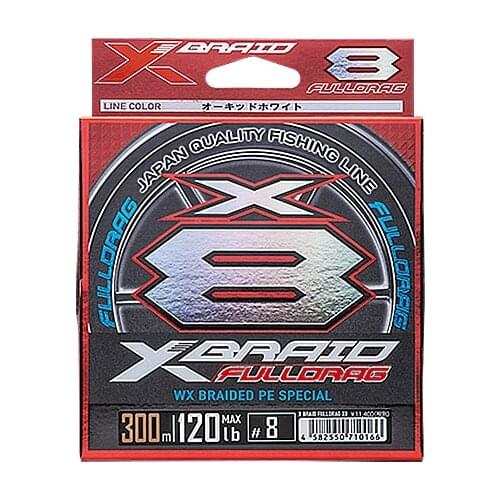 Original YGK XBRAID FULLDRAG X8