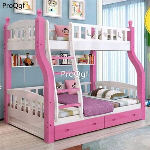 ProQgf 1Pcs A Set Children 2 layer up-down Bed