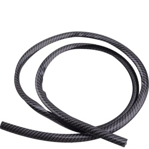160cm Universal Car Rubber Carbon Fiber Style Dashboard Gap Filling Sealing Strip Styling Accessories