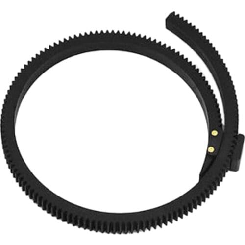 FOTGA Follow Focus Gear Driven Ring Belt DSLR Lenses for 15mm Rod Support All DSLR Cameras
