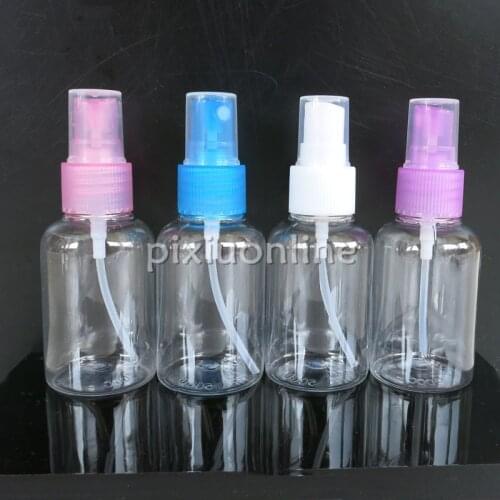 1pc J085 PET Spray Bottle 50ml 4 Colors Random Delivery Model Making Spray Paint Free Shipping Russia
