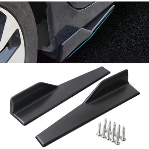 2Pcs/set Car Side Skirts Splitters Kit Modified Upgraded Side Skirts Universal Winglets Diffusers Bumper Anti-Scratch Protector