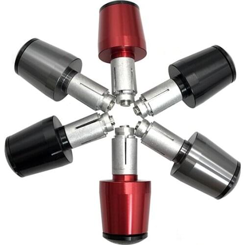 JEAZEA 2PCS Motorcycle CNC Handlebar Grips Bar Ends Slider Cap Plugs Weights For Dirt Bike Harley Yamaha Kawasaki Z800 Z1000