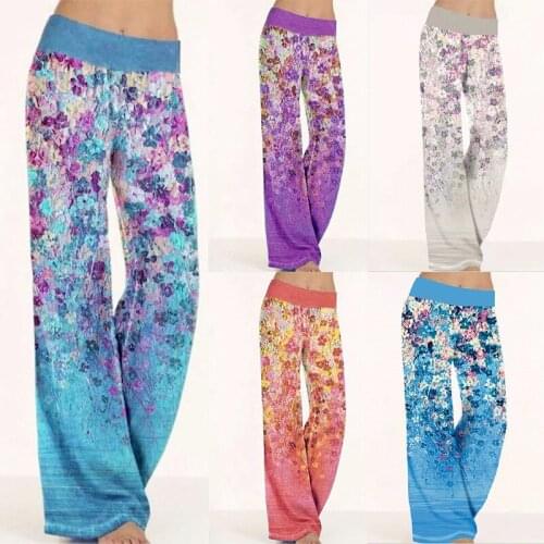 Women 2021 Autumn Summer Baggy Oversize Sports Pants Wide Leg Trousers Female Joggers Streetwear High Waisted Casual Fashion